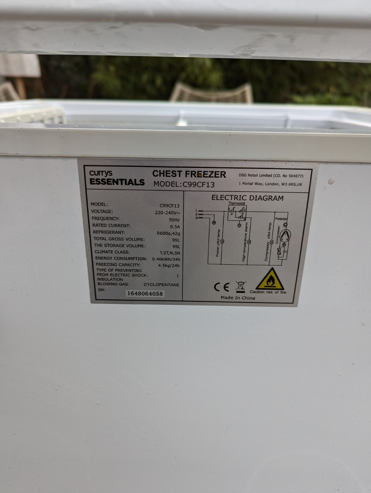 Chest Freezer eBay