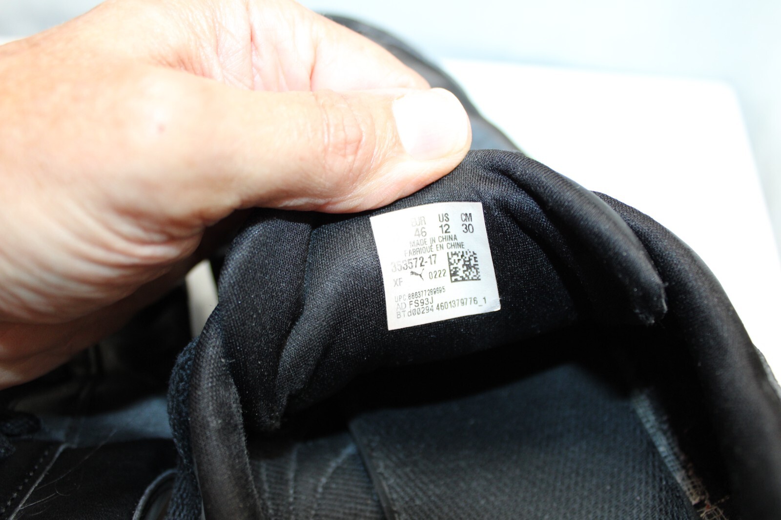 Size 11 - PUMA Roma Basic Black image 7
