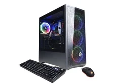 CyberPowerPC GXIVR8060A10 (500GB, Intel Core i5 10th Gen., 2.90GHz, 8GB) Gaming