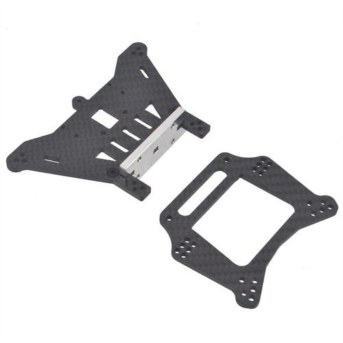 Torre de amortiguador delantera trasera de carbono para Traxxas Slash VXL Rustler Bandit 2x2 mejoras - Imagen 16 de 16