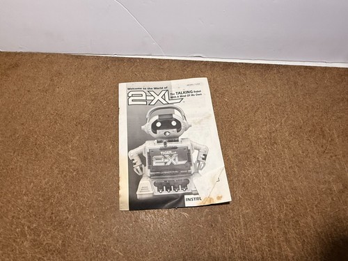 2-XL Tiger Electronics Talking Robot 1992 w/ Original Box and Manual DOESNT WORK - Picture 12 of 24