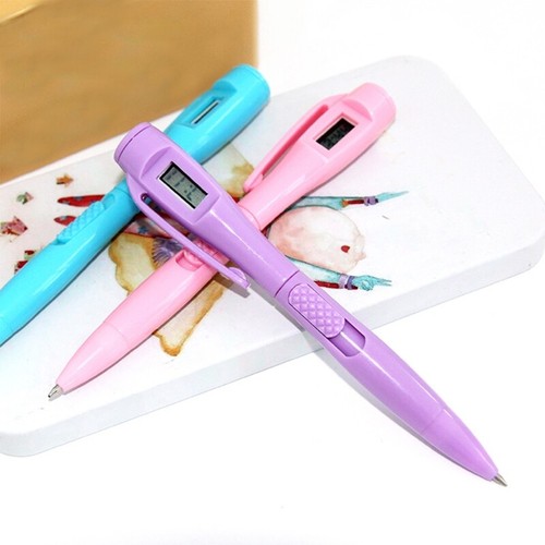 1Pcs Ballpoint Pen with Digital Clock Electronic Clock Pen Exam Pens Watch Pen - Picture 4 of 8