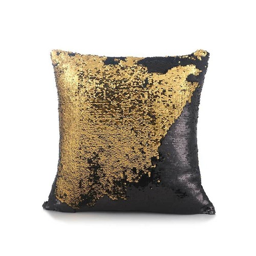 16" Magic Mermaid Pillow Case Reversible Sequin Glitter Sofa Cushion Cover Throw - Picture 11 of 13