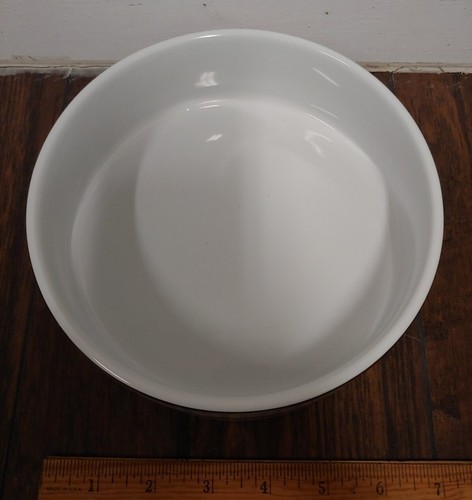 Wit & Delight Ceramic Pet Bowl Gray Gingham Red Dog Bone Gold Rim - Picture 2 of 4