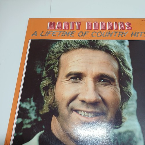 A Lifetime Of Country Hits, Marty Robbins - LP Record - Picture 2 of 12