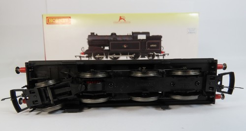 Spur O Hornby R3188 BR Klasse N2 0-6-2T 69543 BR schwarze Lokomotive - Bild 3 von 5