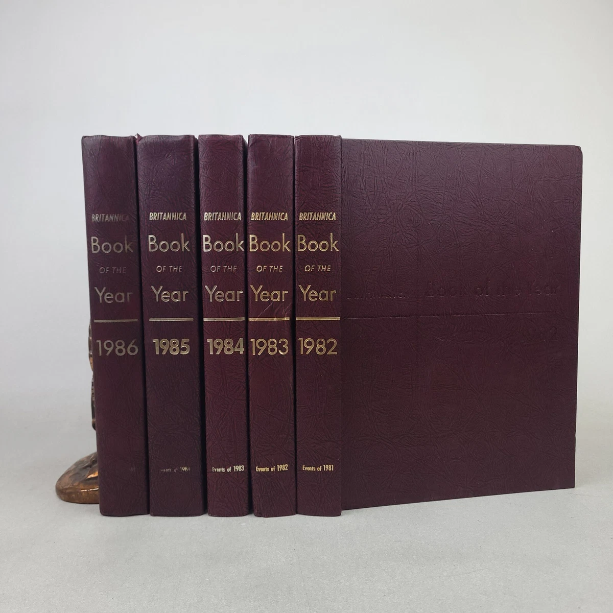 Britannica Book Of The Year In Antiquarian & Collectible Books for