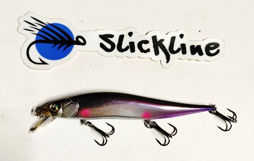 SLICKLINE 100 mm Shad Floating Rattle Minnow Jerkbait Fishing Lure Bass 3/8 oz - Picture 18 of 40