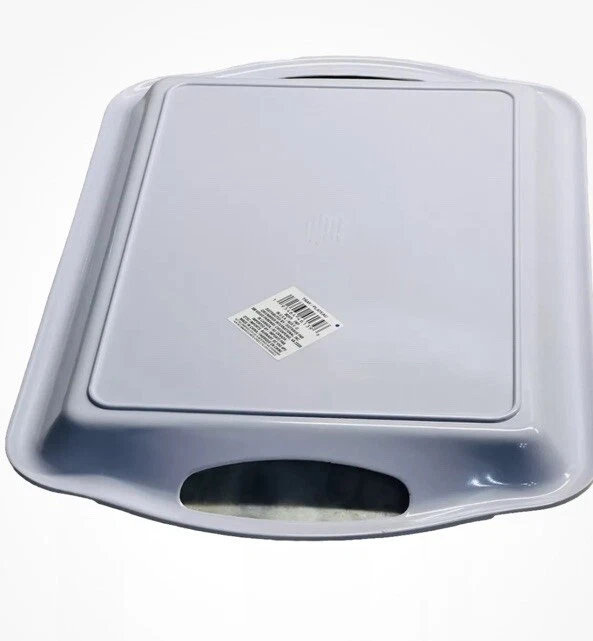 Large Melamine Handled Serving Tray Butterflies Pattern 19.25 x 11.5 - Image 2 of 4