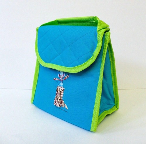 If You Give A Mouse A Cookie Lunch Tote Bag Insulated Blue - Picture 3 of 7