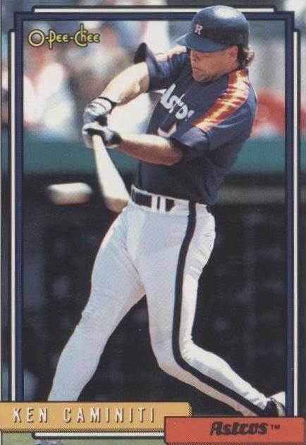 1992 O-Pee-Chee - Ken Caminiti #740 - 1 of 1