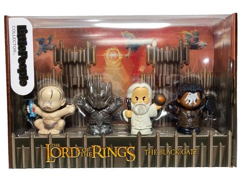 Little People Collector El Señor de los Anillos Juego Villanos Puerta Negra
