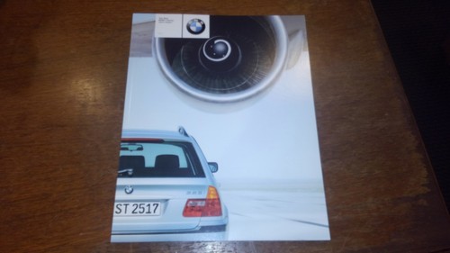 BMW 323i Sport Wagon 2000 folleto E46 nuevo stock antiguo - Imagen 1 de 4