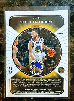 2021-22 Donruss Optic Basketball Stephen Curry Winner Stays 2021-22 Donruss Optic Basketball Stephen Curry Winner Stays
