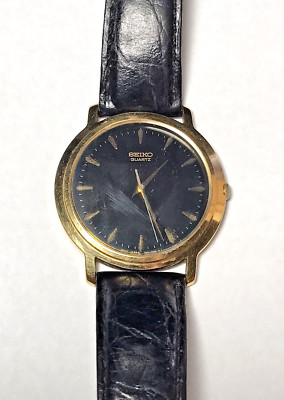レア SEIKO セイコー デザイナー ゴールド QUARTZ 正確稼働 レトロ Vintage 1980's Seiko Ladies Quartz Watch Gold Tone W/White