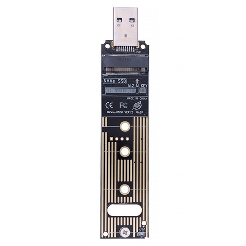 Carte convertisseur interne PCI-E vers USB-A 3.1 support UASP TRIM pour SSD PCI-E/M.2 - Photo 8/18