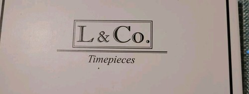 L & Co. Ladies Stainless 3 Pc Watch and Necklace set With Earrings  - Bild 8 von 17