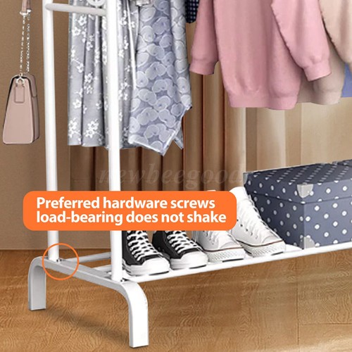 Clothes Rack Heavy Duty Wardrobe Hanger Garment Storage Stand Closet Organizer - Picture 6 of 12