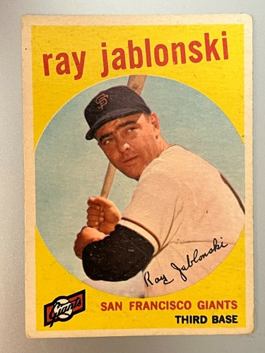 1959 Topps Baseball Singles - Numbers 300-399 - Pick Your Card - Upgrade Your Set - - Bild 148 von 399