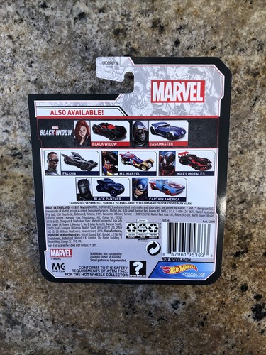 Hot Wheels Falcon - Marvel Character Cars (2020) New Sealed - Picture 2 of 2