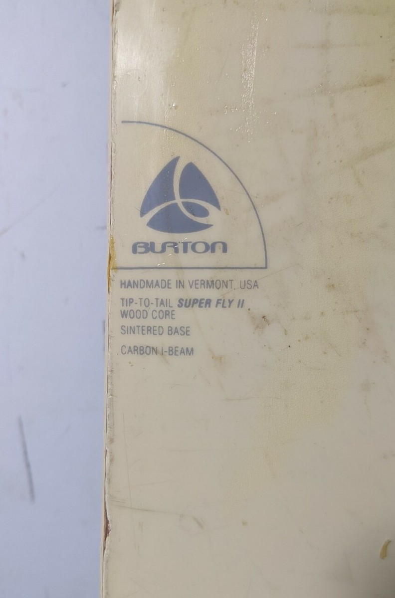 Rare - Vintage Burton Bikers Custom 160cm Snowboard Bikers