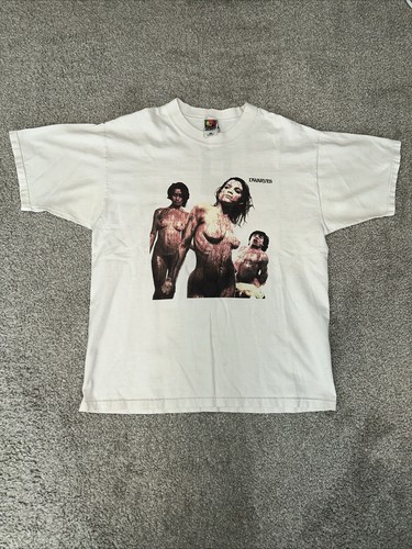 Vintage 90s Dwarves Greedy Blood Gut And Pussy Band T Shirt Size L Rare