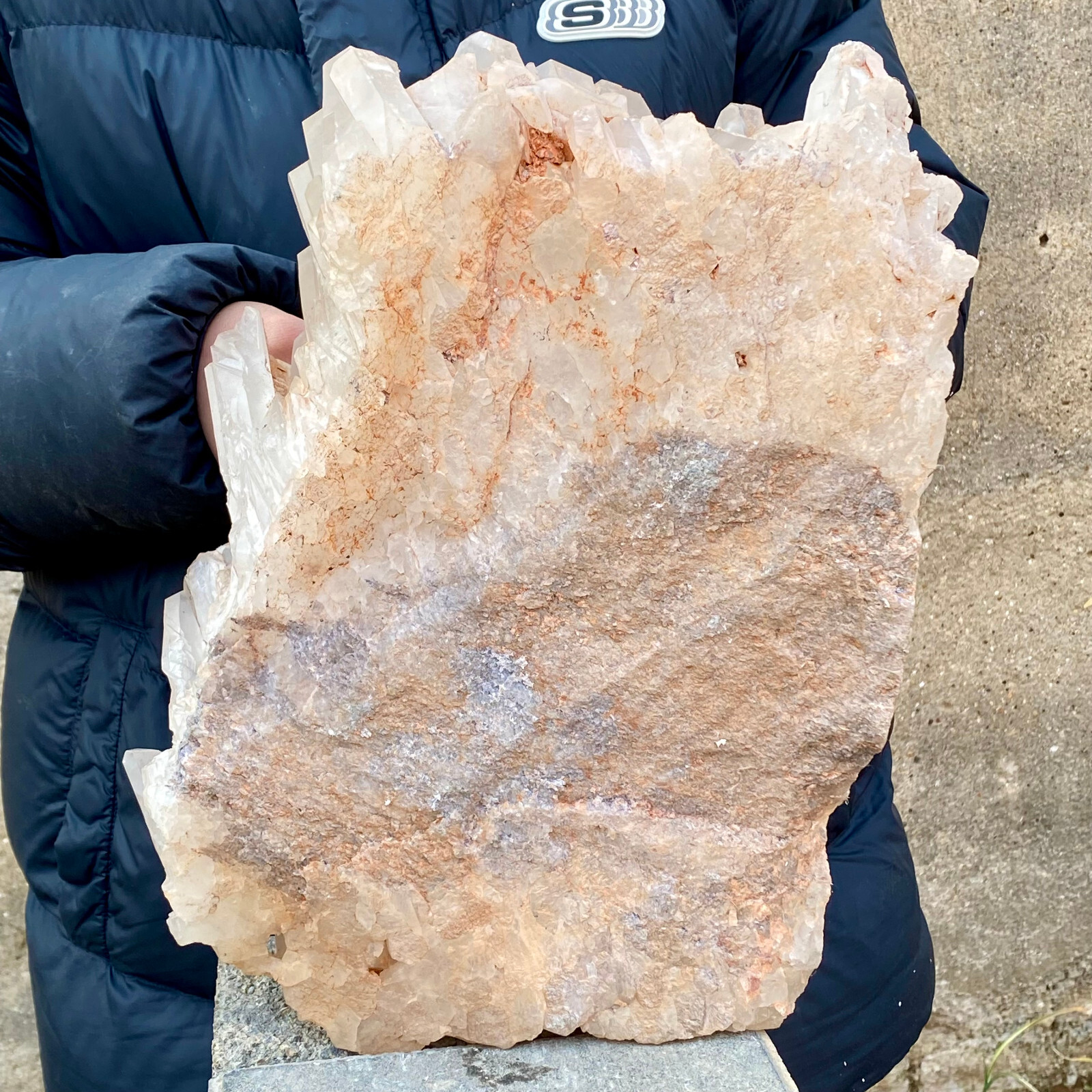 36.78LB A+++Large Himalayan high-grade quartz clusters / mineralsls.