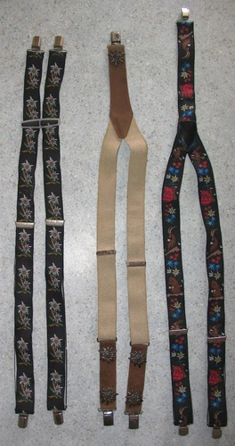 3 Élastiques costumesbretelles pour costumespantalon cuirTrachtenhose afficher le titre d'origine 3 Élastiques costumesbretelles pour costumespantalon cuirTrachtenhose afficher le titre d'origine