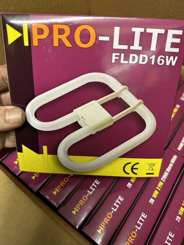 Lámpara fluorescente IPRO-LITE FLDD16W 240V 16W 2 pines blanco cálido X 20 - Imagen 4 de 5