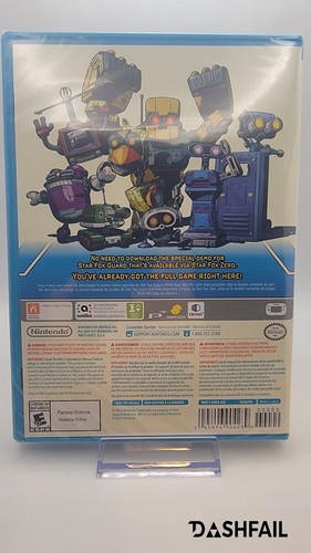 Star Fox Zero + Star Fox Guard (Wii U, 2016) Complete In Box - Guard Sealed - Picture 12 of 13