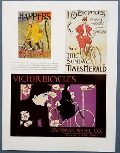 The Great Bicycle Delirium 1975 Magazine Aritcle & Illustrations - Imagen 10 de 10