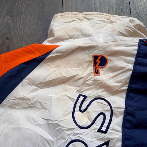 Vintage 1990s Chicago Bears NFL Football Pro Player Bomber Jacket / size XL - Picture 8 of 10