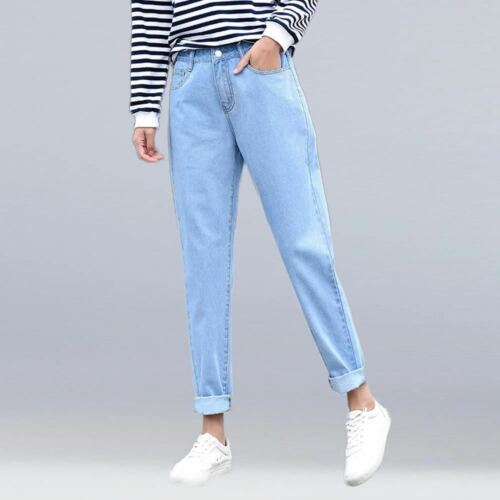Jean GOLDSIGN Passion Blue - Taille 28 Droit Classique Denim Coton Foncé Usé