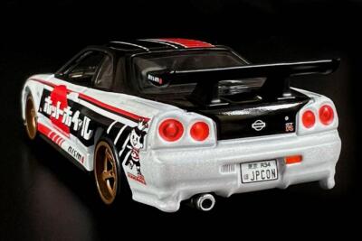 2025コンベンションカー : ニッサンスカイライン GT-R(BNR34) HOT WHEELS 2025 JAPAN CONVENTION SKYLINE GT-R (BNR34) Right