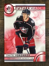 2023-24 Upper Deck SP Authentic Future Watch Red Dmitri Voronkov #192