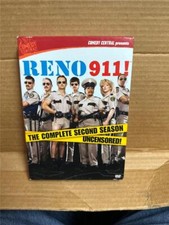 Reno 911 : The Complete Second Season Uncensored  DVD, 2004  3 Disc Set