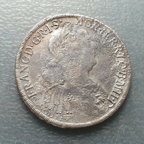 AUSTRIA FRANZ I STEPHAN THALER 1764 IZV VIENNA FLORENCE TUSCANY TALERO LEVANTE - Picture 2 of 2