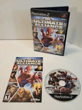Marvel Ultimate Alliance (PlayStation 2, PS2, 2006) Black Label - Complete!