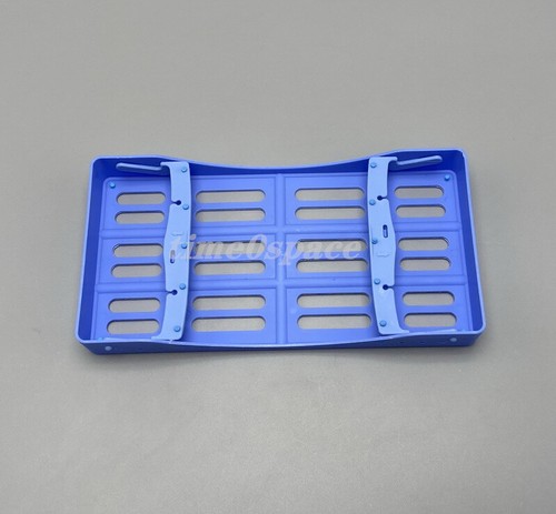 German Plastic Dental Sterilization Cassette Rack Box Tray Instrument Autoclave - Picture 17 of 39