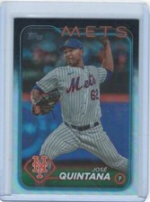 José Quintana 2024 Topps #98 Rainbow Foil New York Mets