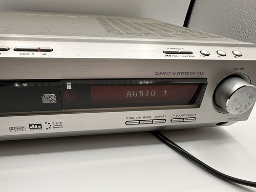 Amplificador digital completo Sony S MASTER 5 REPRODUCTOR DE DVD HCD-C450 5,1 canales para piezas - Imagen 5 de 17