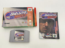 Wayne Gretzky's 3D Hockey (Nintendo 64 N64) Complete Game Box Booklet *Authentic