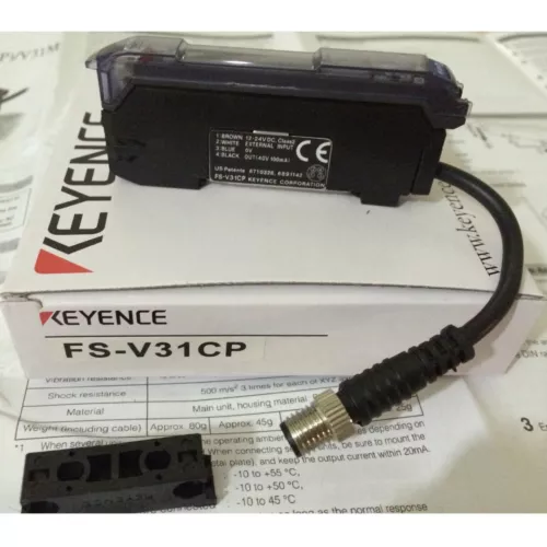 Nuevo en caja Amplificador Sensor Fibra Óptica Keyence FS-V31CP - Imagen 1 de 2