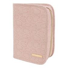 Pink Rose Python Jewelry Travel Portfolio Removable Mini Case Marcy McKenna New