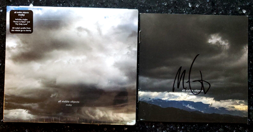 MOBY SIGNED ALL VISIBLE OBJECTS CD AUTOGRAPHED 2020 - Picture 2 of 2
