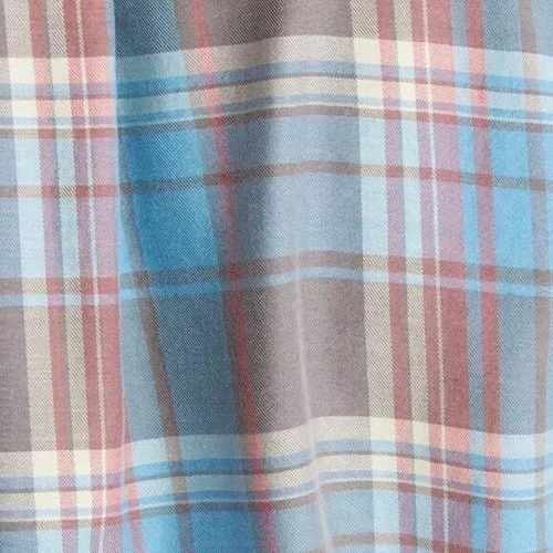 Tommy Bahama Men Long Sleeve Fresno Allover Plaid Camp Shirt Fog Grey NEW 2XLT - Picture 8 of 10