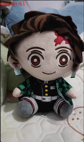 Anime Demon slayer Kimetsu no Yaiba " Tanjiro Kamado " Plush Doll Toy 20cm Gift