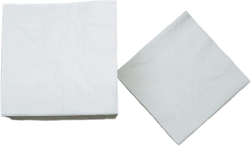 Bulk 500-Piece 3-Ply White Napkins - Perfect for Dessert and Beverage Service - Picture 9 of 10