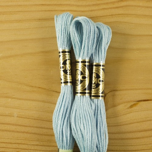 2 Skeins DMC Embroidery Floss 100% cotton 8.7 yds BLUE,TURQUOISE,AQUAMARINE - Picture 50 of 59