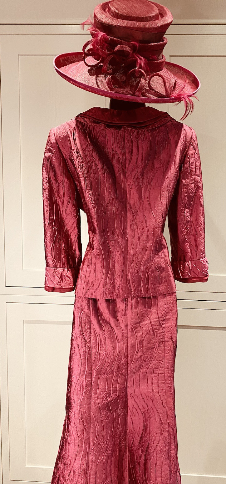 Luis Civit  Collection UK 10/12 Raspberry Silk Te… - image 19